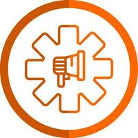 Marketing Agent Vector Icon Design