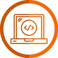 Web Coding Vector Icon Design