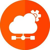 Cloud Computing Vector Icon Design