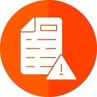 Warning Vector Icon Design
