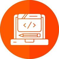 Coding Vector Icon Design