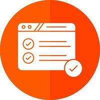 Checklist Vector Icon Design