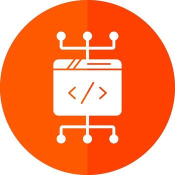 Coding Vector Icon Design