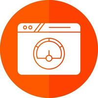 Speed Test Vector Icon Design