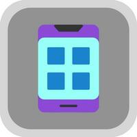 Mobile App Vector Icon Design