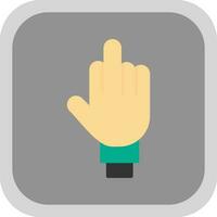 Middle Finger Vector Icon Design