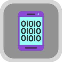 Binary Code Vector Icon Design