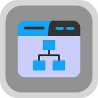 Algorithm Vector Icon Design