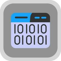 Binary Code Vector Icon Design