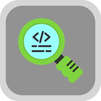 Quick Review Code Vector Icon Design