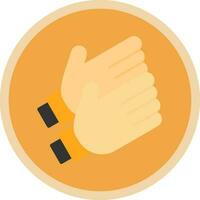 Clapping Vector Icon Design