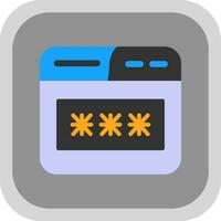 Password Vector Icon Design