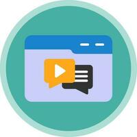 Website Vector Icon Design