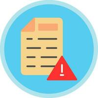 Warning Vector Icon Design