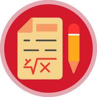 Maths Vector Icon Design