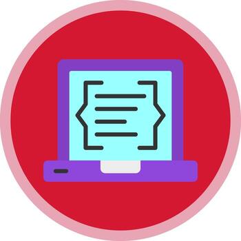 Coding Vector Icon Design