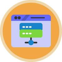 Server Vector Icon Design