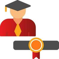 Graduate Vector Icon Design