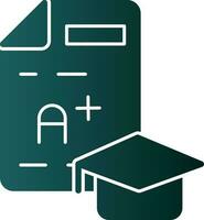 Grade Vector Icon Design