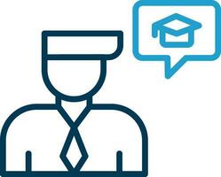 Advisor Vector Icon Design