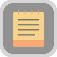 Notebook Vector Icon Design