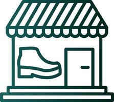 Shoe shop Vector Icon Design