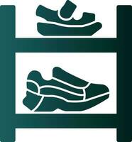 Shoe rack Vector Icon Design