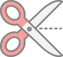 Cutting Vector Icon Design