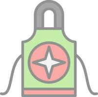 Apron Vector Icon Design