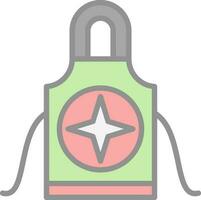 Apron Vector Icon Design