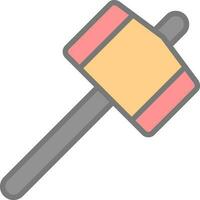 Mallet Vector Icon Design