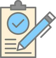 Contract Vector Icon Design