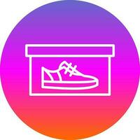 Shoe box Vector Icon Design