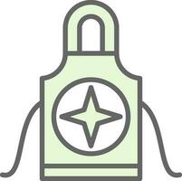 Apron Vector Icon Design