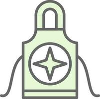 Apron Vector Icon Design