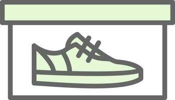 Shoe box Vector Icon Design