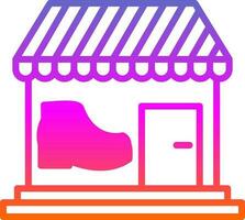 Shoe shop Vector Icon Design