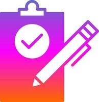 Contract Vector Icon Design