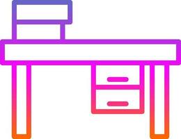 Table Vector Icon Design