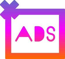 Remove ads Vector Icon Design