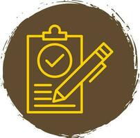 Contract Vector Icon Design