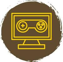 Pc game Vector Icon Design