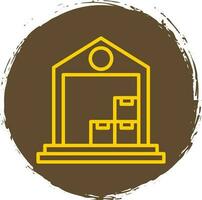 Warehouse Vector Icon Design