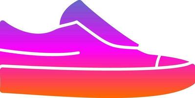 diseño de icono de vector de zapatillas