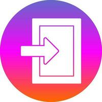 Sign in Vector Icon Design