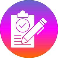 Contract Vector Icon Design