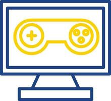Pc game Vector Icon Design