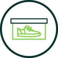 Shoe box Vector Icon Design