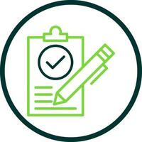 Contract Vector Icon Design