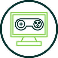 Pc game Vector Icon Design